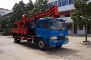 China G-3 High Mobility Truck Mounted Drilling Rig Hydraulic Chuck For Highway factory