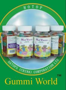 China Kids MultiVitamin Fruits Gummy Candy factory