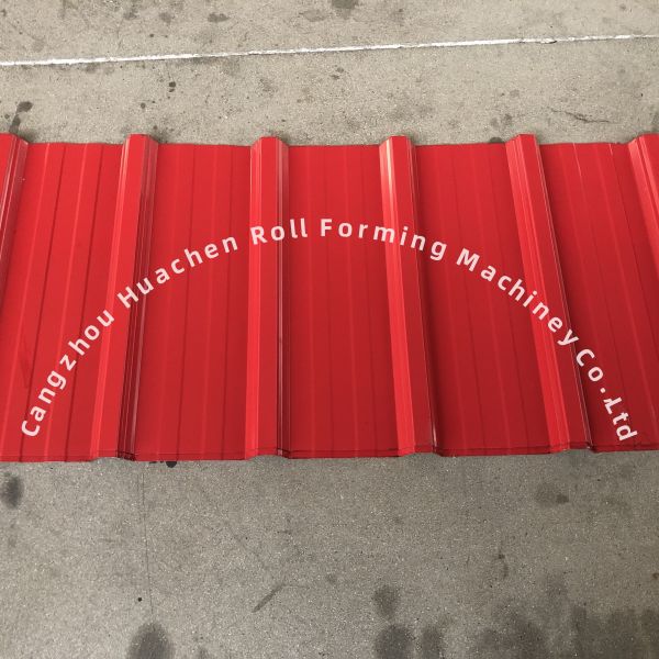 Roll forming machine production line