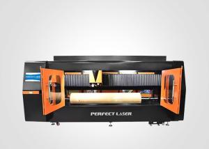 China CNC Rotary Wood Template Die Milling Cutting Machine Automatic Double Heads factory