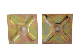 China 120*120*5mm Galvanized Formwork Washer Plate Formwork Accessories Waler Plate factory