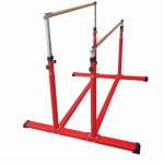 Customized Logo Availabled Ash Wood Steel Children Parallel Bars for Indoor