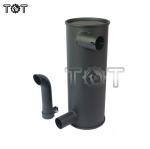erpillar E312 E120B S4K Engine Exhaust Muffler Silencer OEM