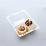 Eco Friendly 17.5x12x12cm Disposable Fruit Salad Containers