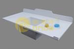 Lab Work Surfaces black epoxy resin for Hospital , heat resistant worktops