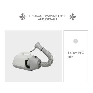 Cordless battery disinfecting sprayer cold ulv fogger sprayer 3L ultra low