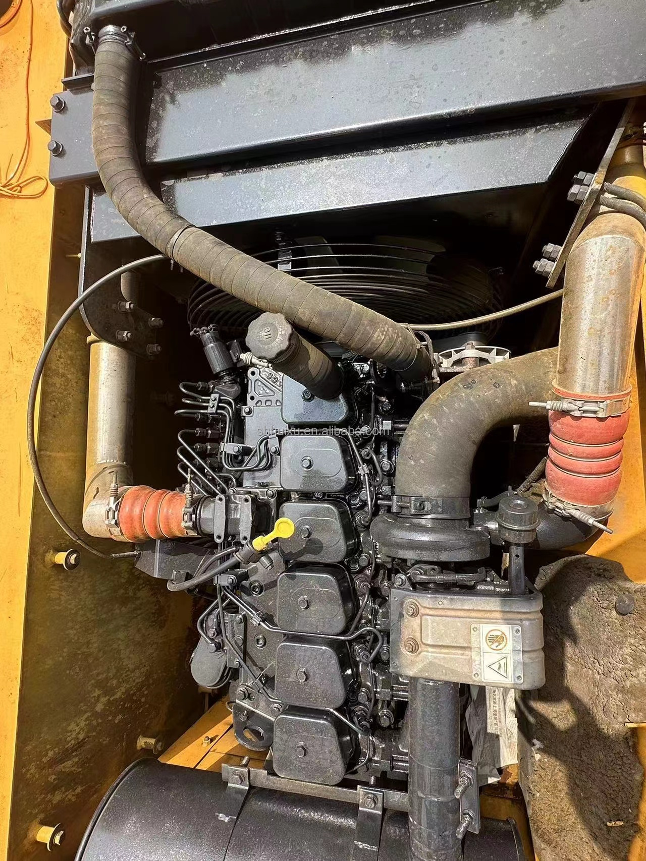 21000kg Used Hyundai Wheel Excavator 210-7 Second Hand Construction Machine