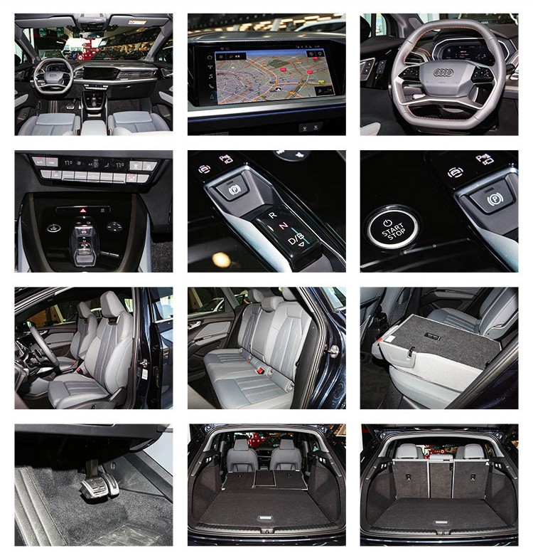 2023 NEDC 543-605km Left-Steering Q4 E-tron Ev Au-di 40 E-tron 0km Used Electric Vehicle for Your Benefit