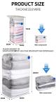 Four Corner Air Exhaust New Cube Space Saver Organizer Compression Vacuum Sealer