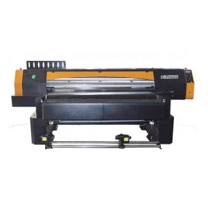 China 3 Modes Digital Textile Flatbed Inkjet Printer With Stick Belt on sale