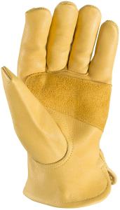 China EN388 Cuff Patched Insulated Leather Work Gloves Abrasion Resistant factory
