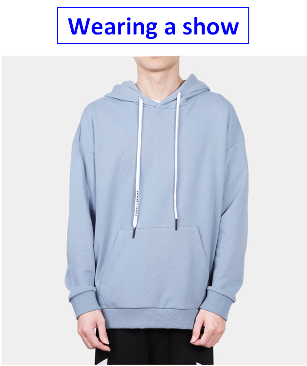 Oem service custom your printing/embroidery logo men's blank oversize pullover hoodies/sweatshirt