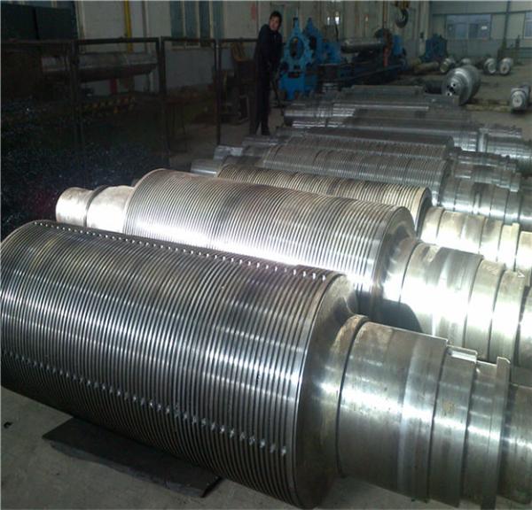 Industrial Corrugated Roller Core for Rolling Aluminum Diameter 450 - 800mm High