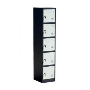 China Black White Easy Installation Multiple Door Steel Locker Cabinet factory