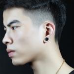 Newest Fashion Jewelry Men Stainless Steel Magnetic No Hole Earring