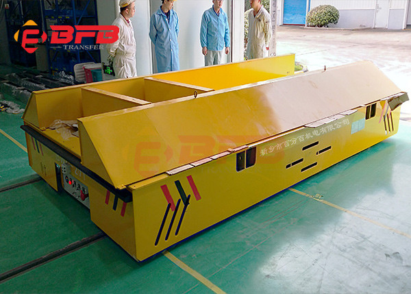 20m/Min Battery Operated Motorized Trackless Transfer Cart