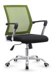 Wide Cloth Covered Staff Office Chairs For Heavy People Environmental Friendly