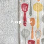 Printed color 240gsm size 20”microfiber glasses towel polyester soft absorbent
