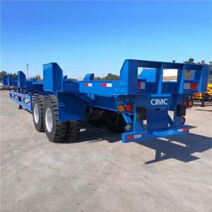 China 53 Feet Skeletal 2 Axle Q345B Terminal Trailer Chassis factory