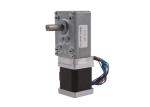 NEMA 14 35mm Hybrid Stepper Motor With Worm Gearbox Custom D Axis