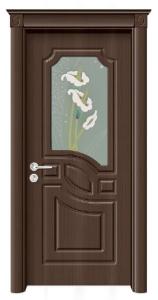China ABNM-GME06 Roman column PVC-MDF interior door factory