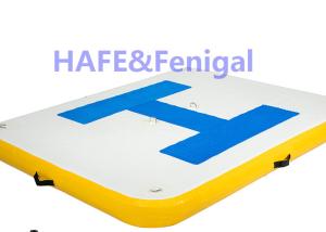 China Water Sports Inflatable Advertising Balloon Floating Row Water Platform Yoga Mat factory