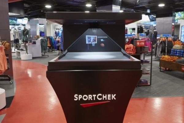42" 270° Hologram Pyramid Showcase 3D HoloBox Advertising Player CE RoHS