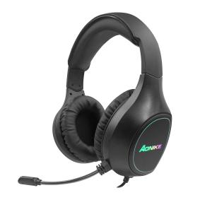China Customized RGB Omni Wired Gaming Headphones 3D Stereo Surround Sound Effects factory