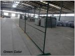 6'x10' powder coated temp construction fence panels mesh 2"x4" 50mm*100mm*8.5ga