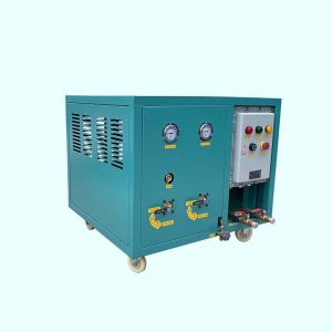 R123 R245fa Oil Less Refrigerant Recovery Charging Machine Low Pressure Chiller