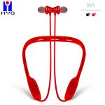 Waterproof Magnetic Neckband Bluetooth Earphones IPX4 Black Red Color