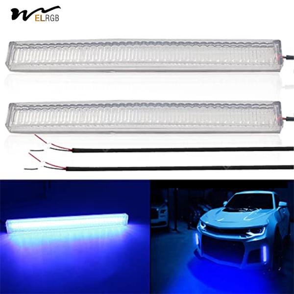 Universal Super Bright Car Trucks DRL Waterproof 12V LED Strips COB Car LED Fog