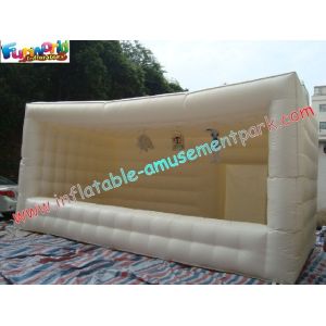 China Outdoor Inflatable Party Tent , White Advertising Large Inflatable Tent factory