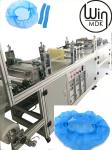 5kw Bouffant Cap Making Machine , 210pcs/Min Mop Cap Making Machine
