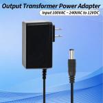 2A AC/DC Adapter 12V 2000Ma Power Supply UL Listed For LED Strip Lights GPS