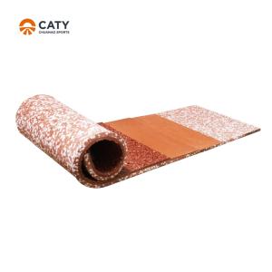 China Stadium Synthetic Rubber Track Waterproof , Durable Track And Field Rubber Runway factory