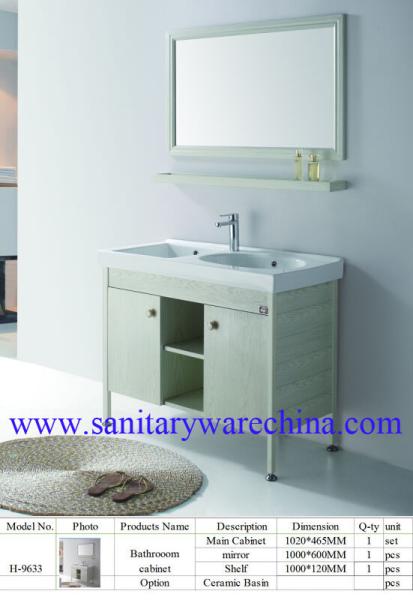 Modern Alunimun Bathroom Vanity/ aluminum alloy bathroom cabinet/Mirror Cabinet