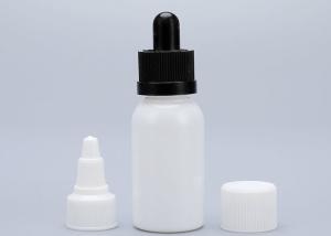 China Transparent Black 1 Oz Plastic Dropper Bottles Customize Cap Type factory