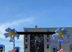 Giant Outdoor Inflatable Art Festival Cartoon Atmosphere Decoration With LED