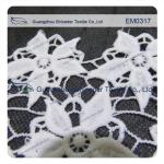 Five-Petal Flower Embroidered Lace Fabric for garment/ladies dress/wedding dress
