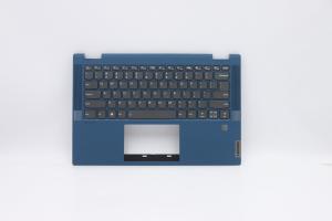 China Lenovo 5CB0Y85615 Upper Case Cover with Keyboard ASM USA English, Blacklight, Fingerprint W 81X1 LT Ideapad Flex 5 factory
