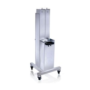 China Double Tubes UV Sterilization Medical Devices Trolley White Color AC220V factory
