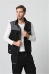Cordura® Reinforcement Indoor And Outdoor Mens Work Vest Velcro Fastener