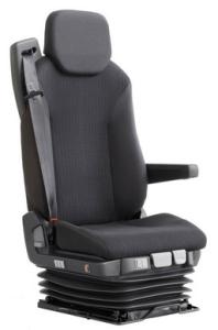 China Three Safety Belt Rear Passenger Seat , Light Grey Shock Absorber Seat factory