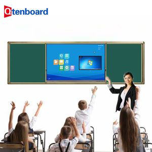 Qtenboard Wholesale Price 65 Inch Movable Electronic Interactive White Board