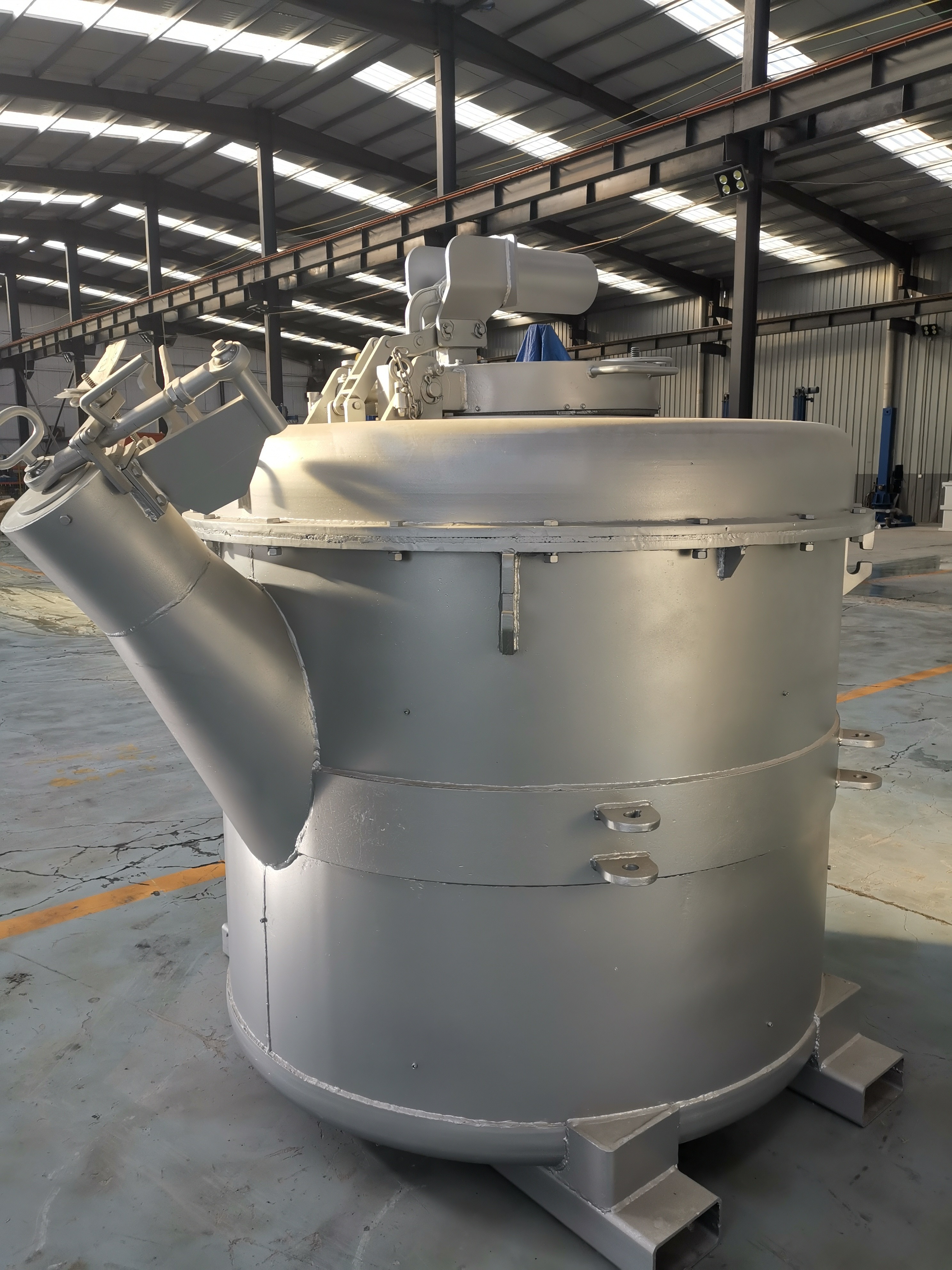 Molten Aluminium Melting And Holding Furnace With Great Thermal Insulation Layer