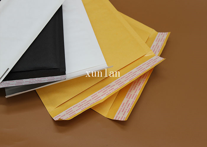 High Security Kraft Paper Bubble Mailers Self Adhesive Seal Courier Packing Bags