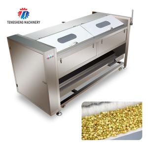 China 380KG Commercial stainless steel automatic potato peeling taro roller cleaning machine factory