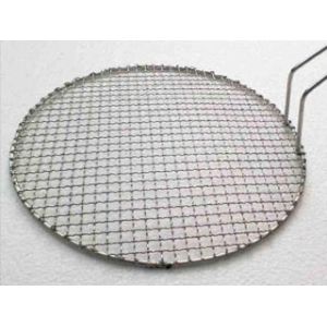 Square Crimped Wire Mesh 240mm Gin Barbecue Grill Wire Mesh