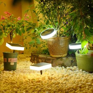 80LM Colorful Solar Ground Lights Outdoor1.5W Solar Floor Lamp With Mono Solar